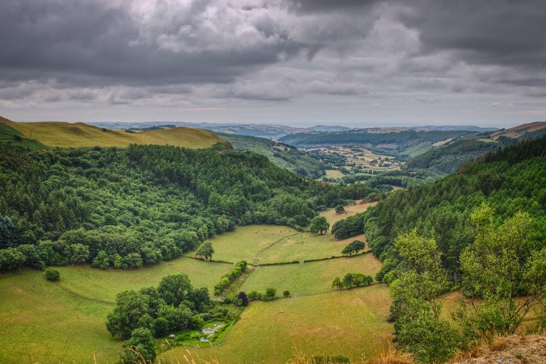 Beautiful welsh valleys