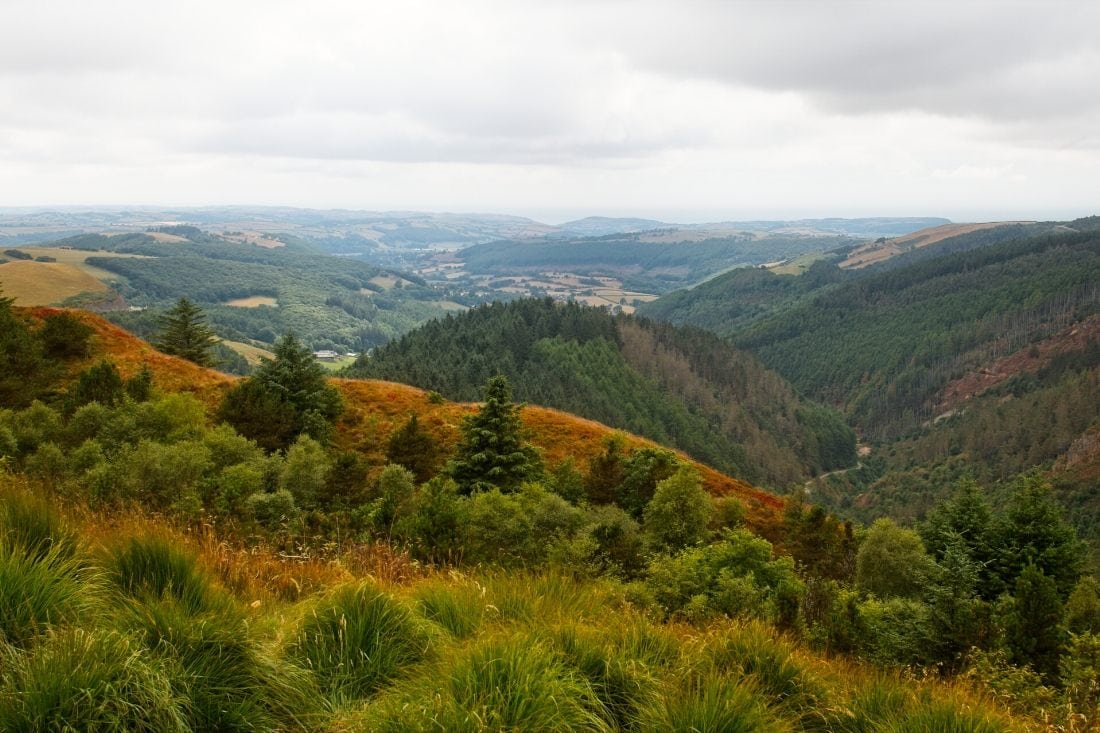 Beautiful welsh valleys