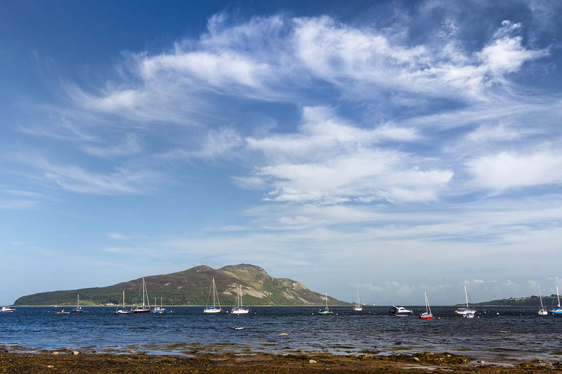 Holy Isle from Lamlash