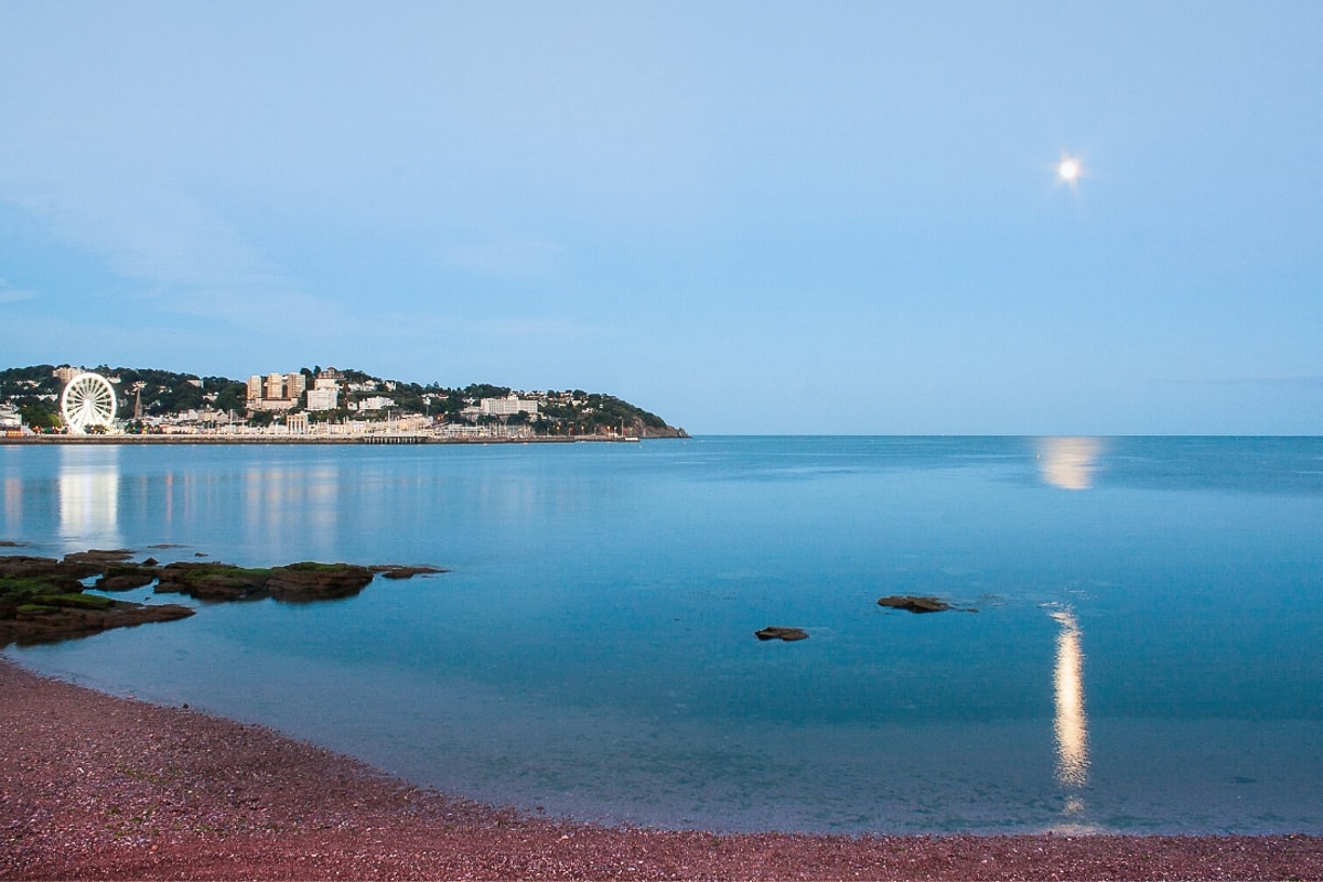 Looking across to Torquay, Devon