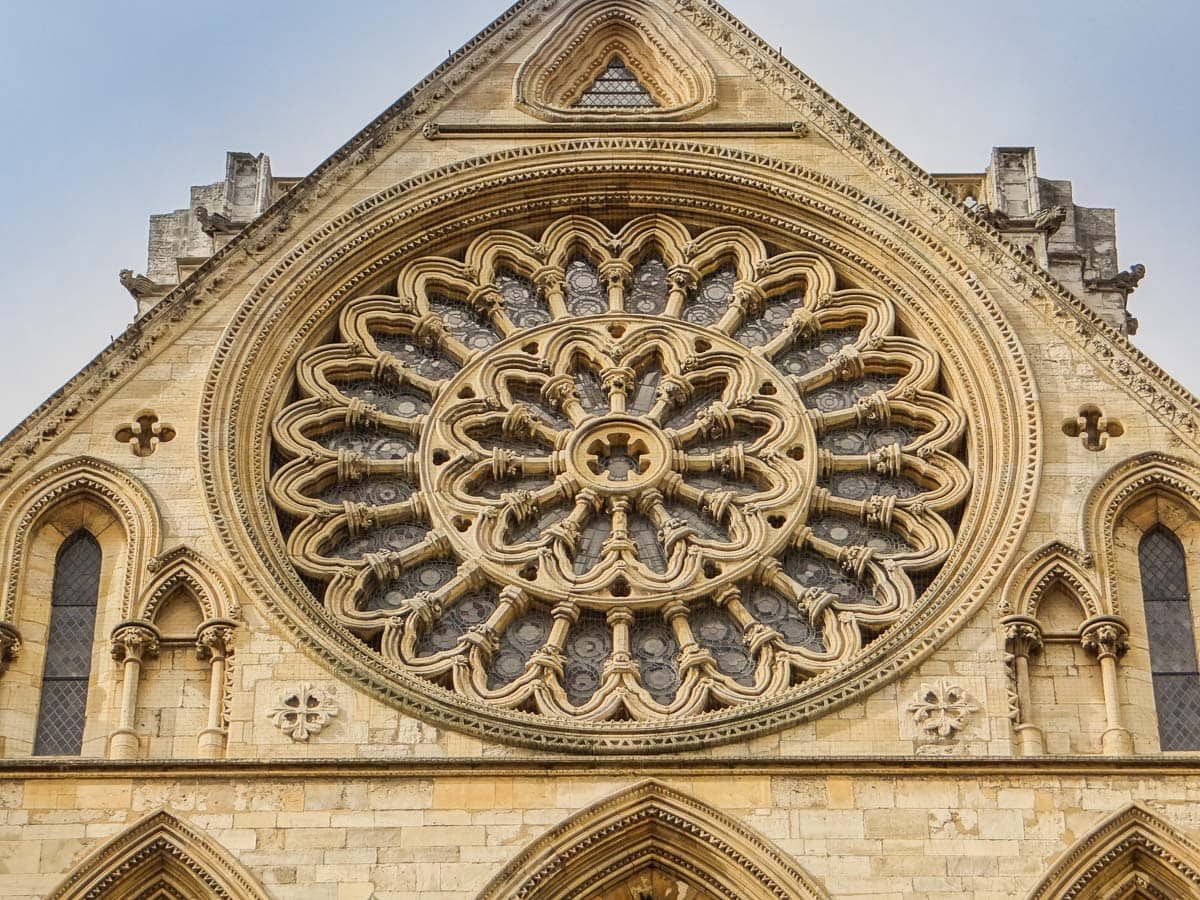 Rose window, York Minster