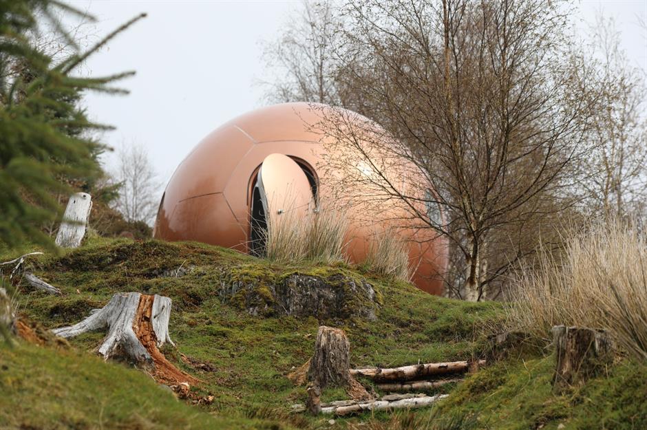 There are plenty of unusual places to stay in Wales