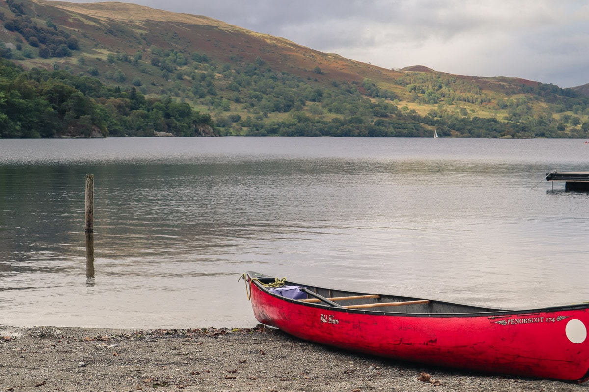 Beautiful views across Ullswater