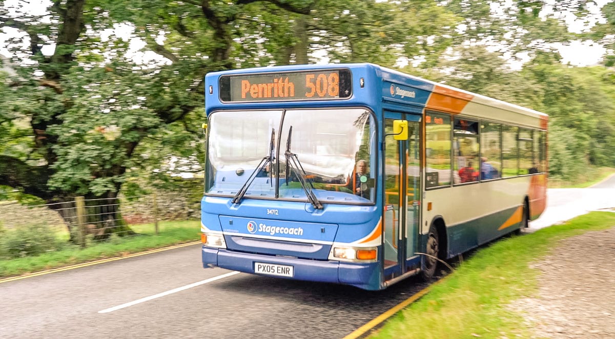 508 Bus to Pooley Bridge