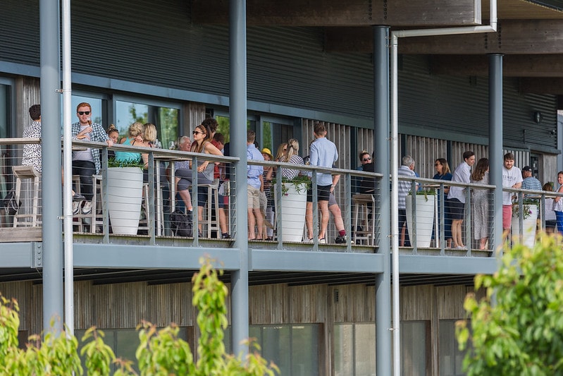 Terrace at Rathfinny Wine Estate