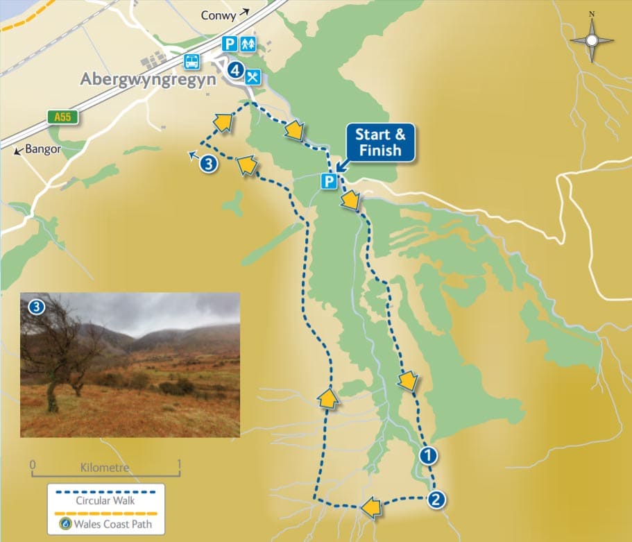 aber falls map