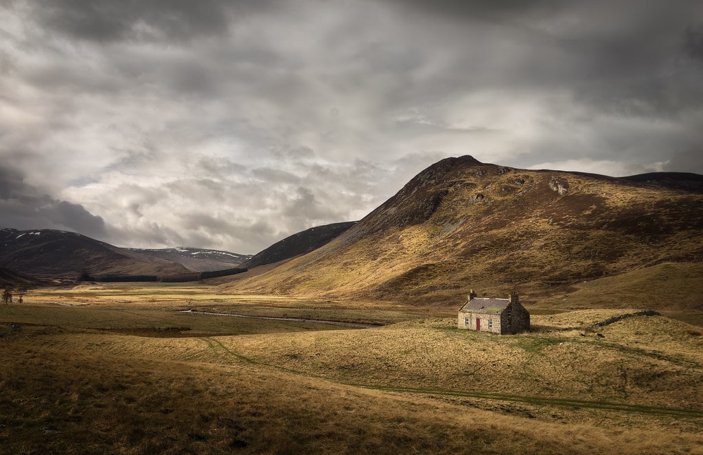 bothy in scotland