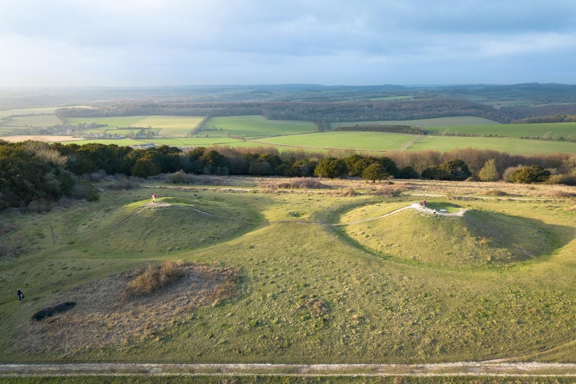 devils humps south downs national park