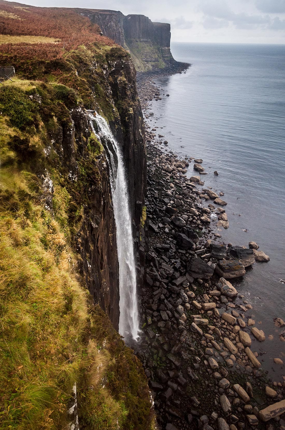 waterfall isle of skye