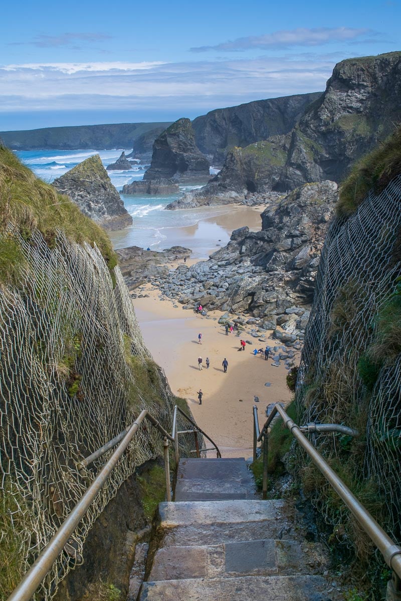 Bedruthan Steps, Cornwall