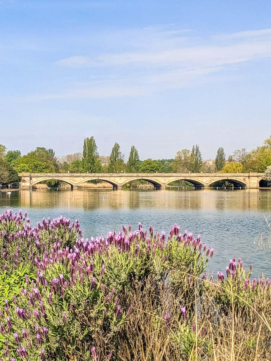 Bridge over The Serpentine, Hyde Park, London