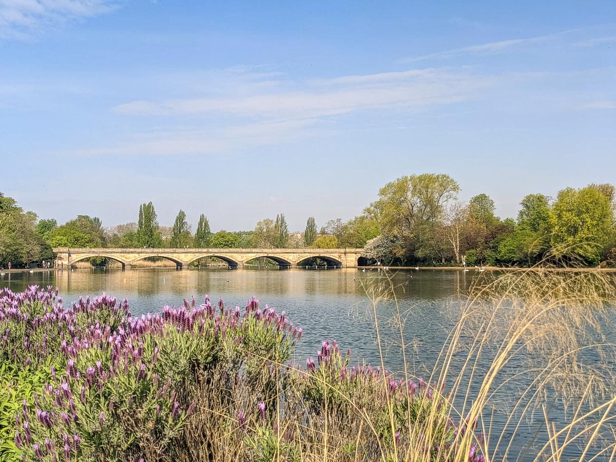 Bridge over The Serpentine, Hyde Park, London