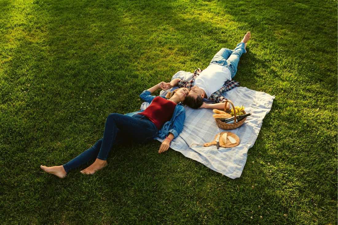 Picnic in Hyde Park, London