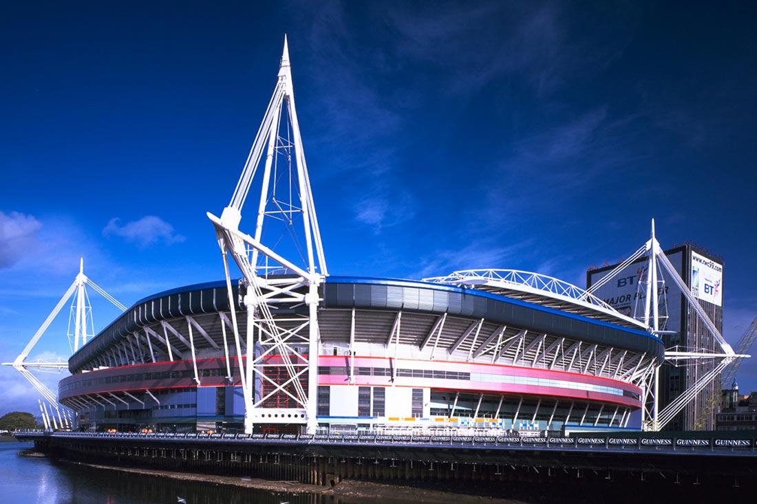 Principality Stadium in Cardiff