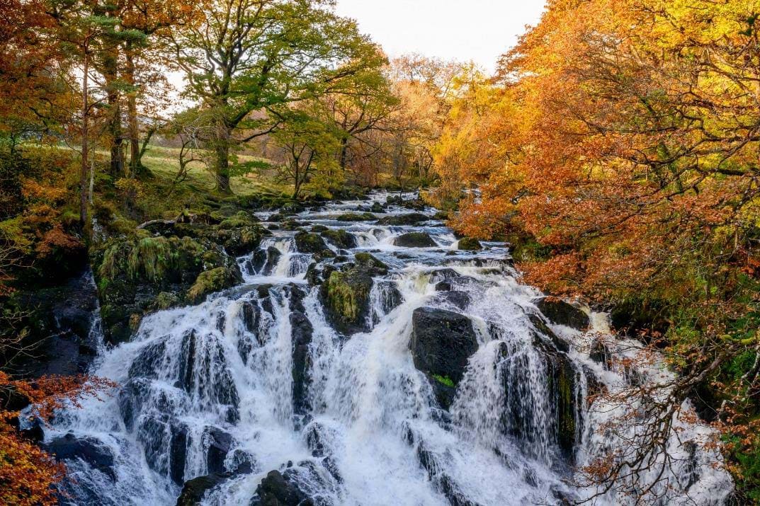 Swallow Falls at Betws-y-coed