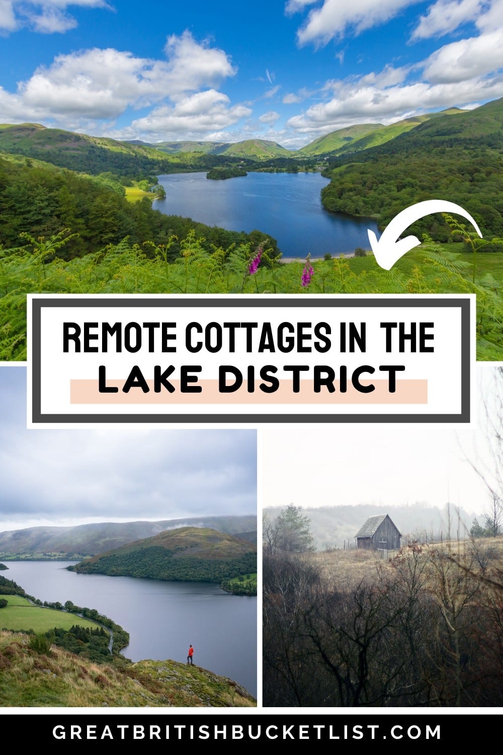 10 Remote Cottages in the Lake District, England