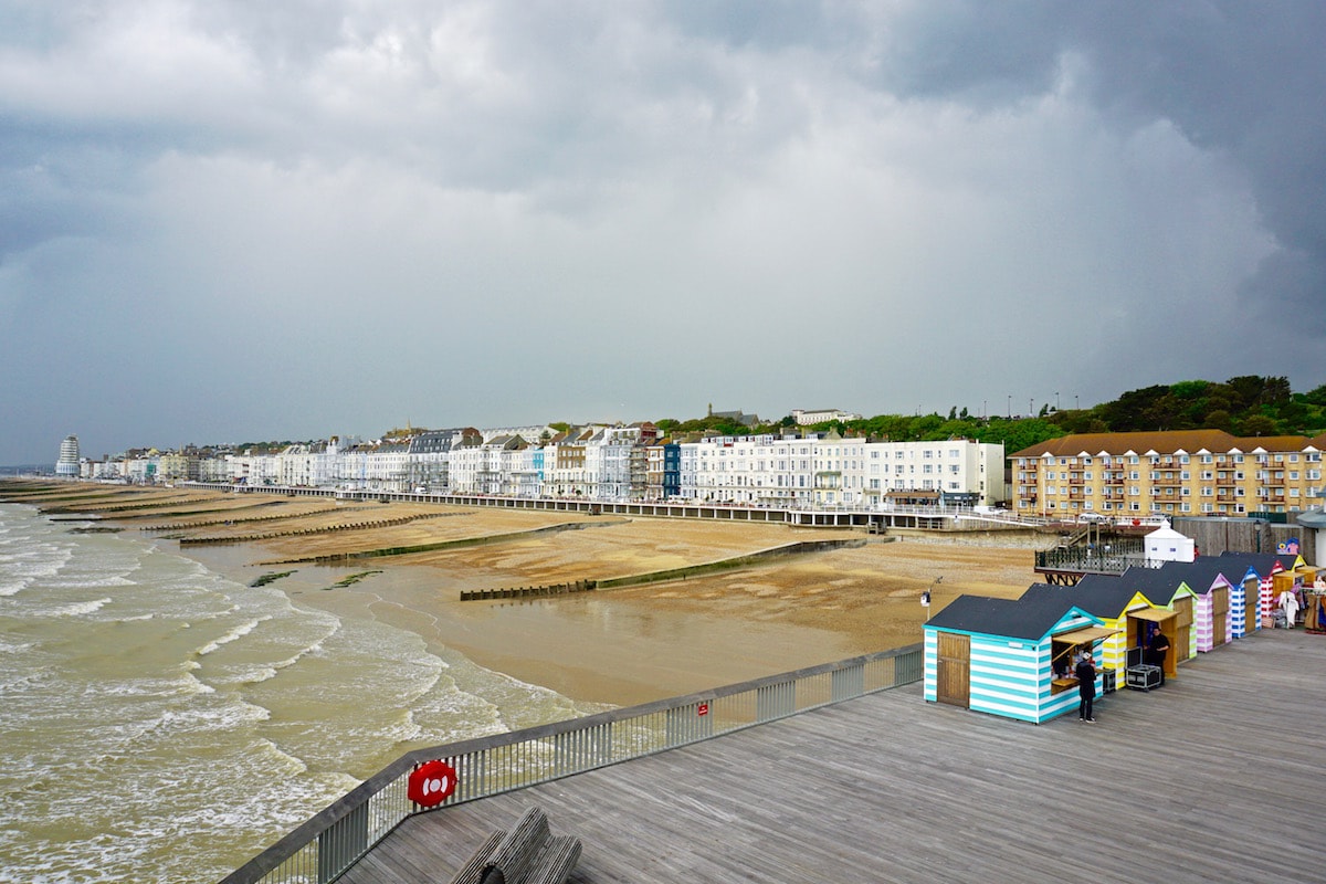 View from Hastings Pier