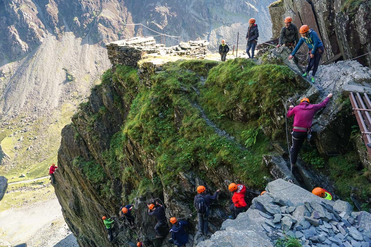 Honister Via Ferrata, Lake District