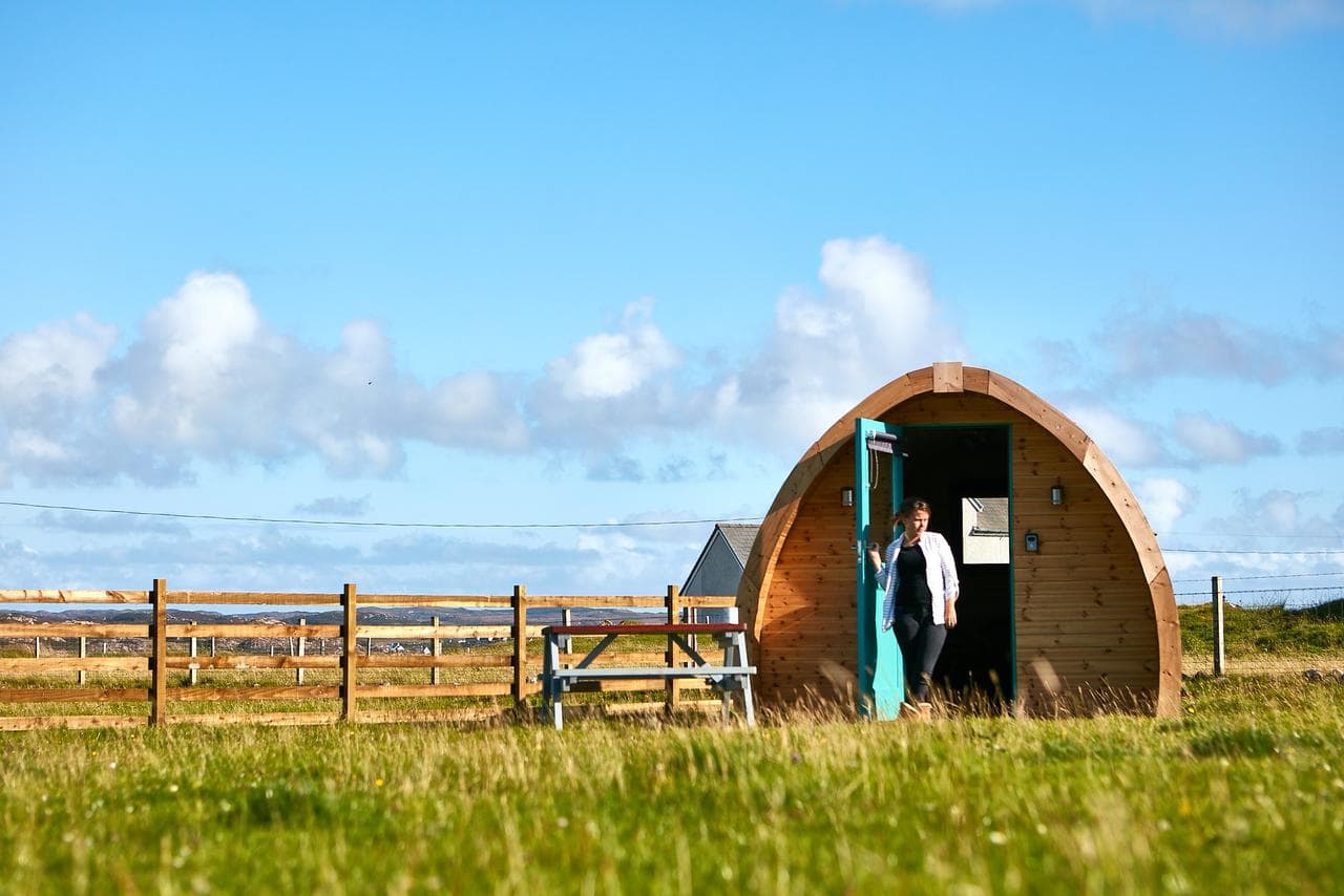 glamping pods in scotland