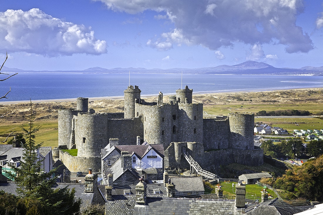 harlech beach wales