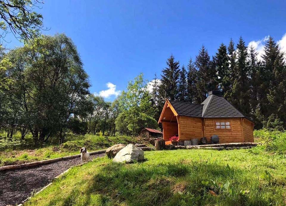 the nest glamping pod