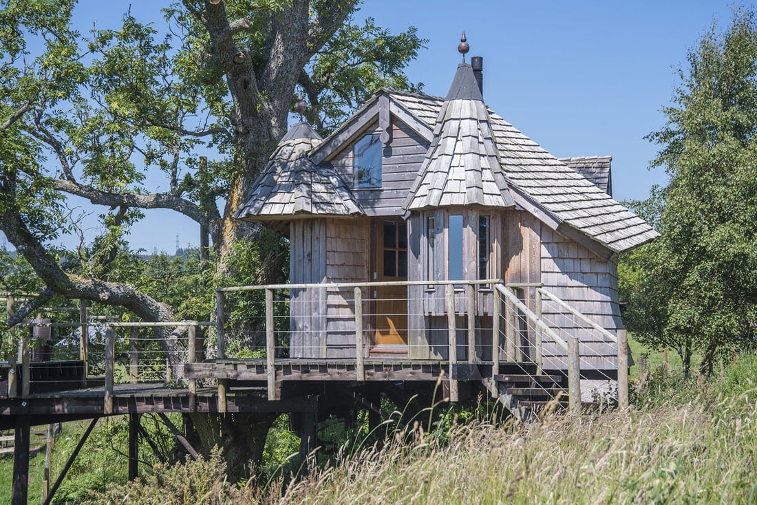 treehouse in scotland