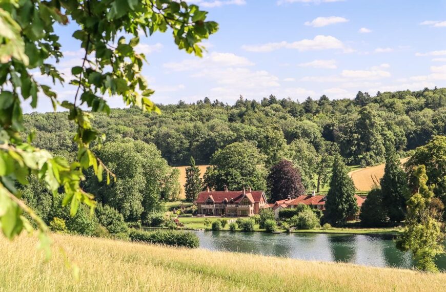 Spectacular views on the Chess Valley Walk