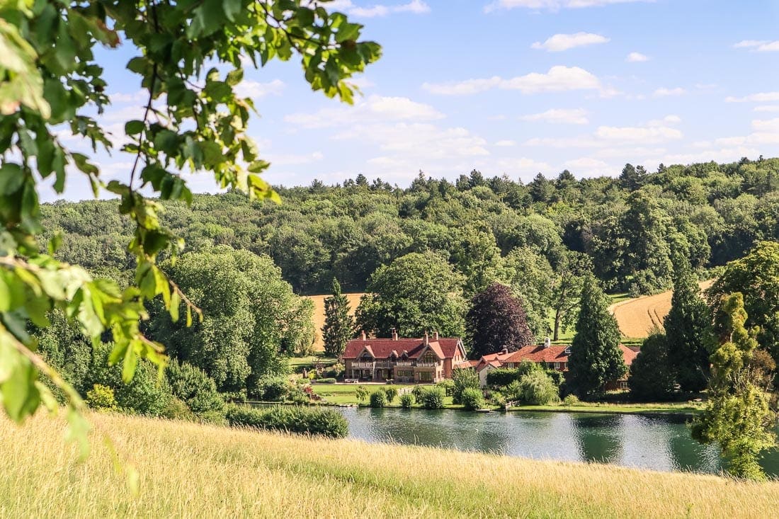 Spectacular views on the Chess Valley Walk