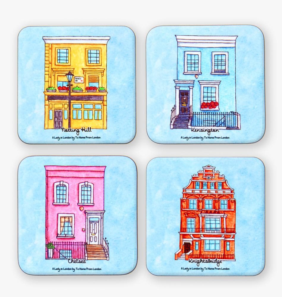 London coaster set