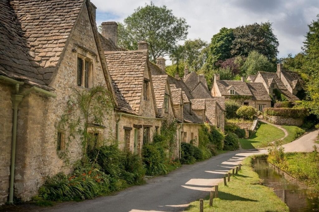 Arlington Row, Bibury in the Cotswolds