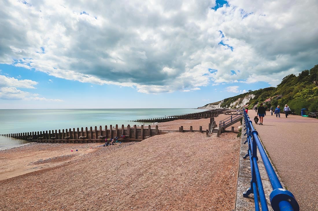 eastbourne beach walk