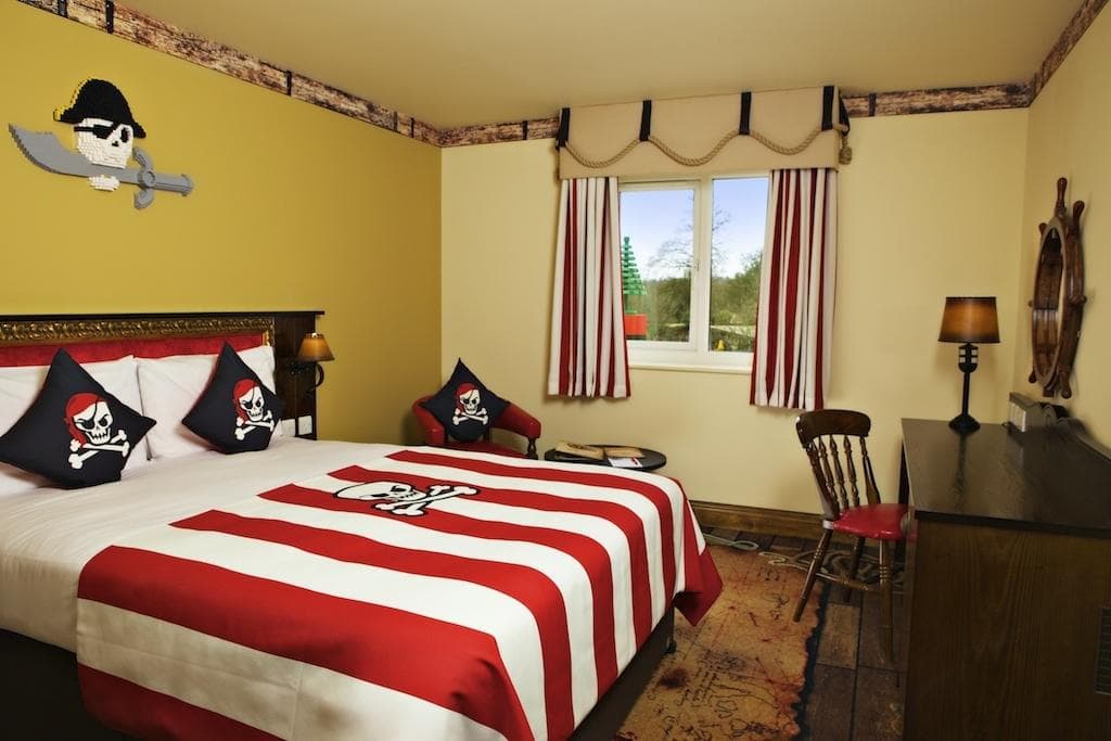 Pirate hotel room at Legoland Resort Hotel Windsor