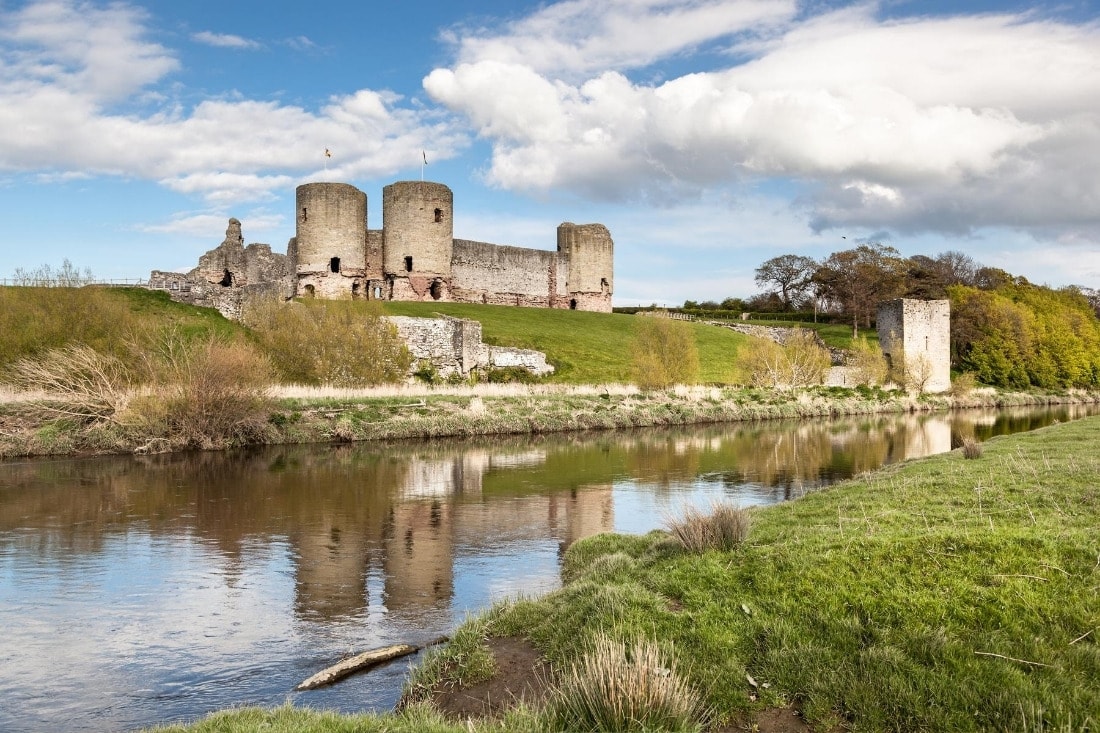 Rhuddlan Castle, near Rhyl