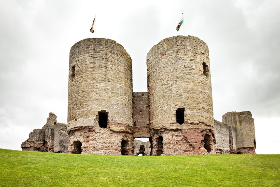 Rhuddlan Castle, near Rhyl