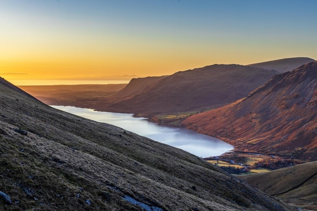 View from Scafell Pike