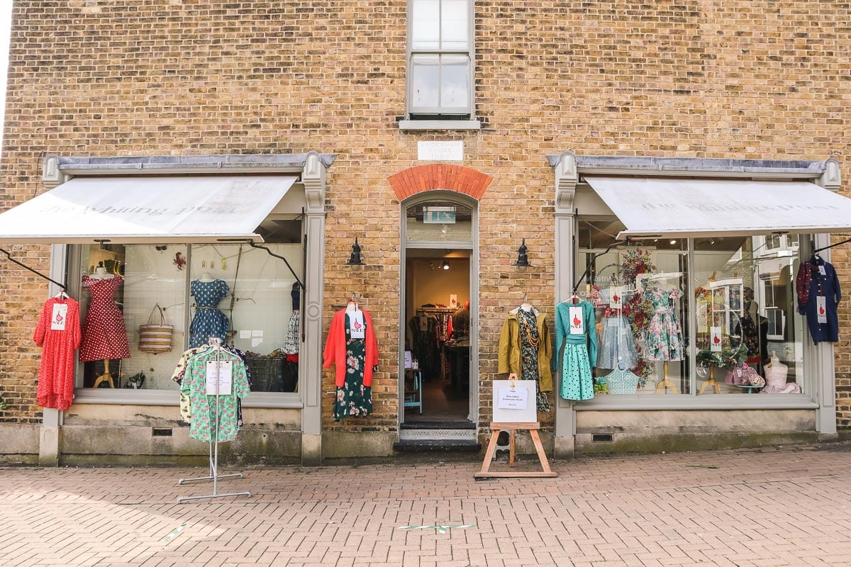 The Whiting Post, clothes shop in Whitstable