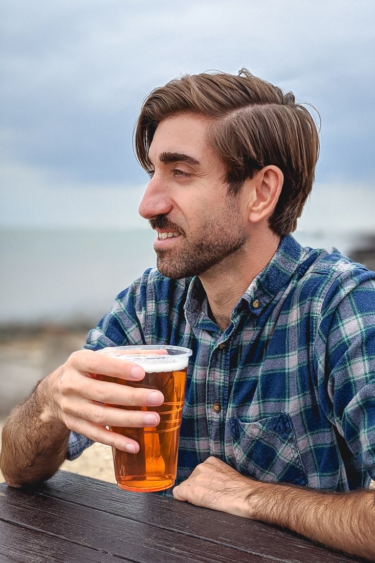 Drinks at The Old Neptune, Whitstable