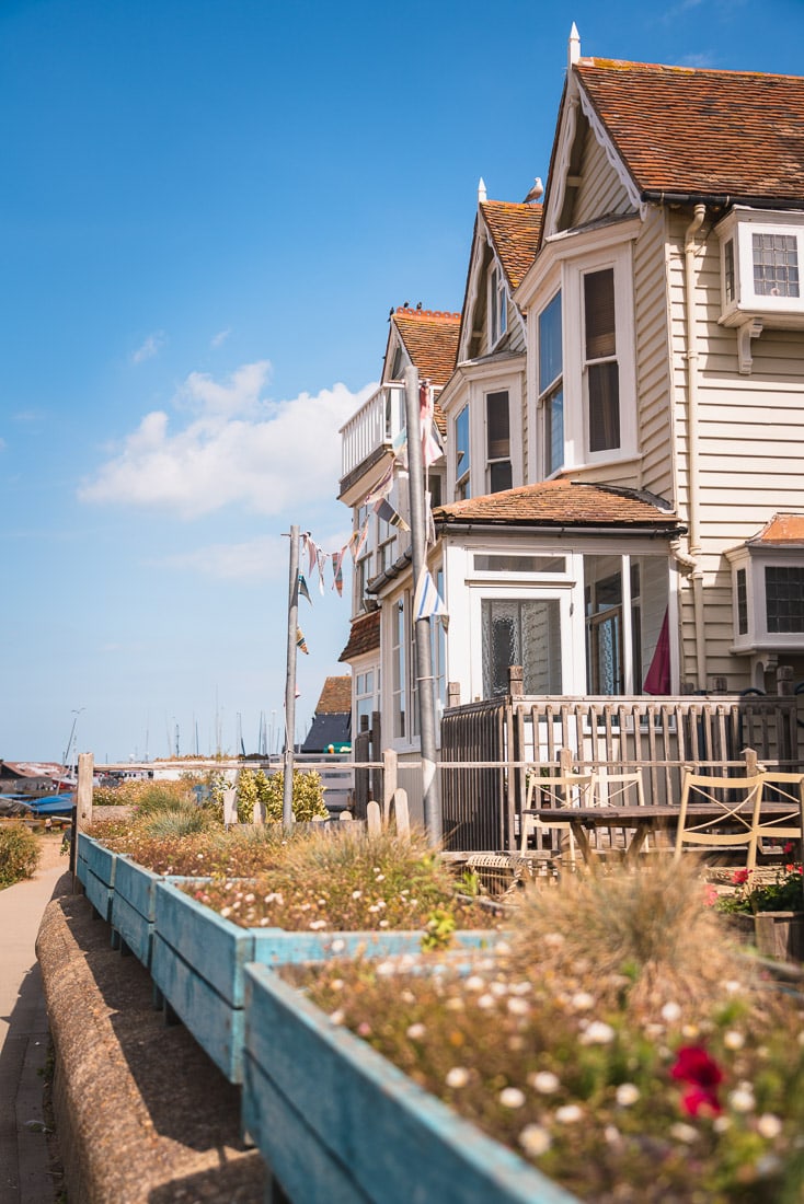 Pretty houses in Whitstable