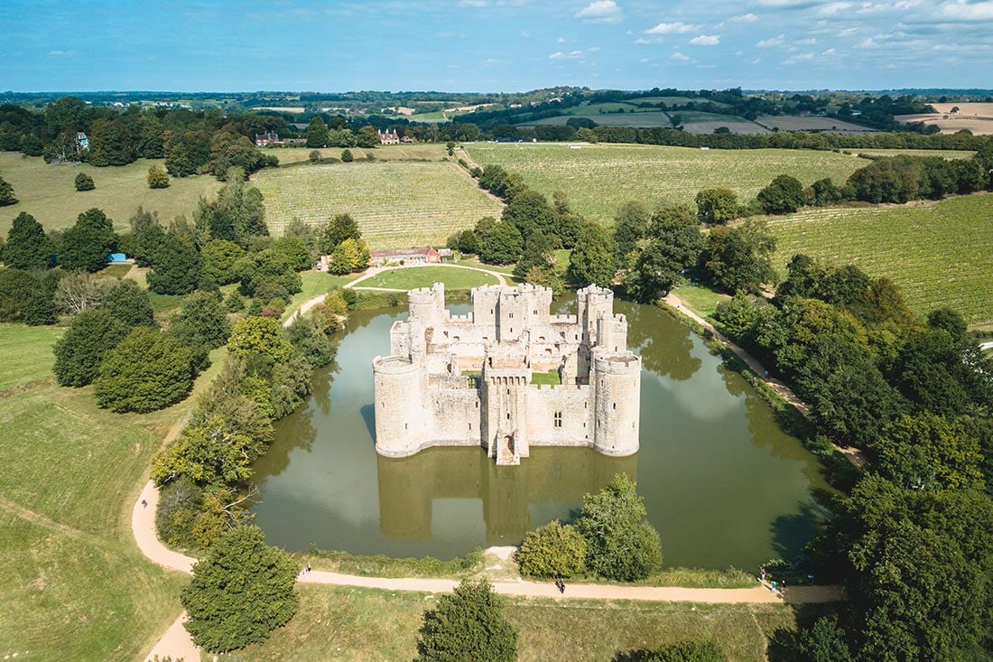 bodiam castle england