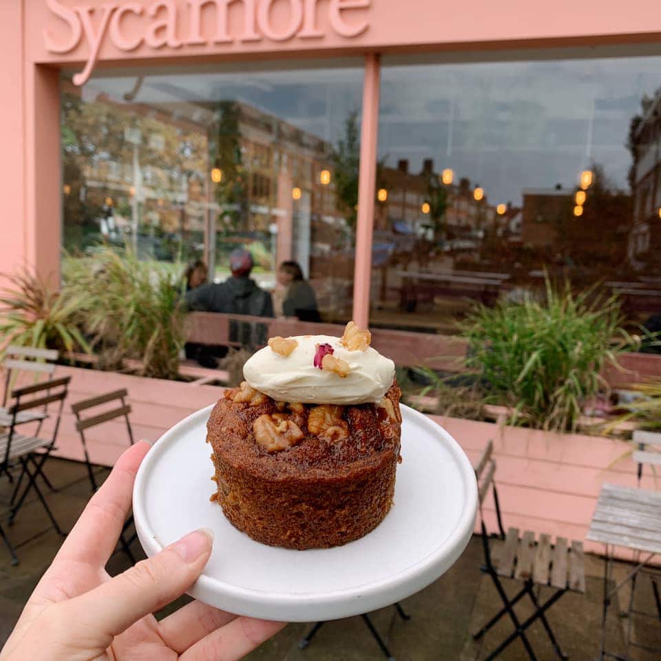 Cake at Sycamore Cafe, Amersham