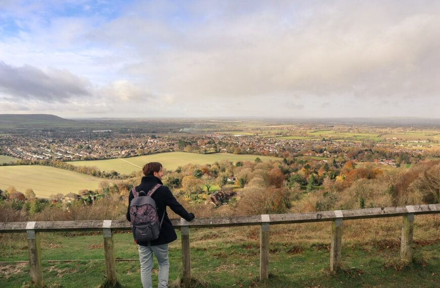 Incredible views from Whiteleaf Hill, Buckinghamshire