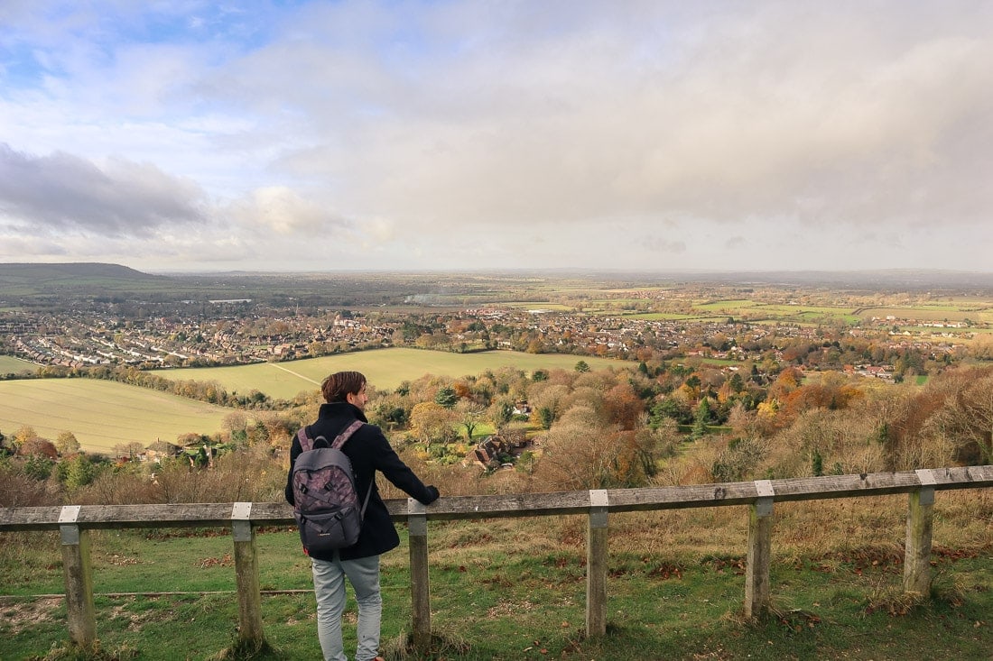 Incredible views from Whiteleaf Hill, Buckinghamshire