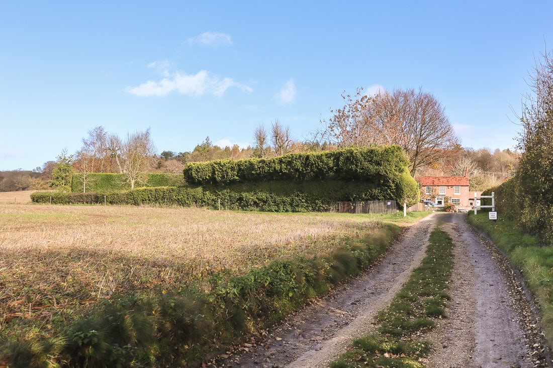 Path around Dirtywood Farm