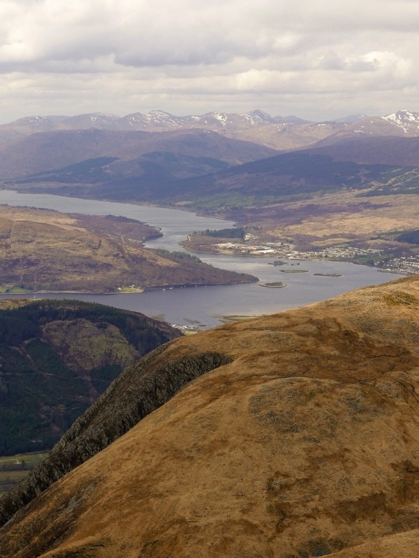 Epic views from the summit of Ben Nevis