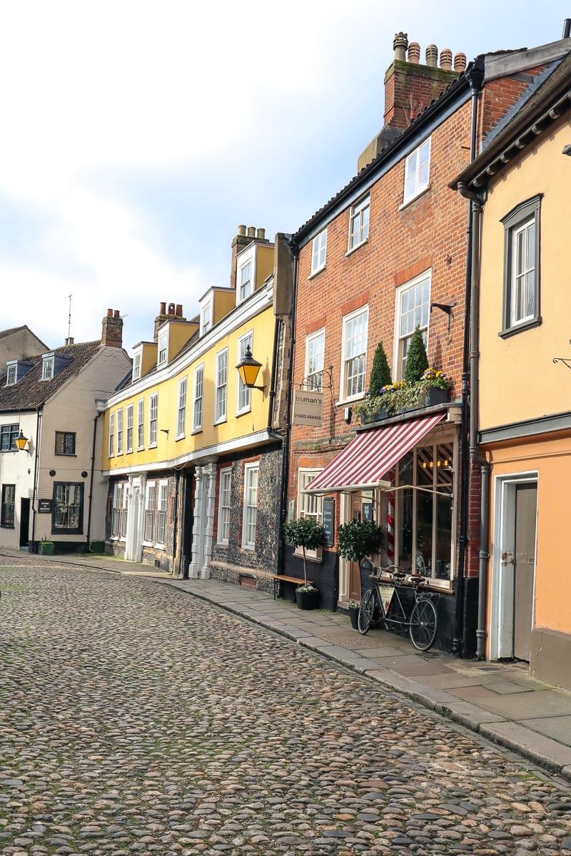 Elm Hill in Norwich