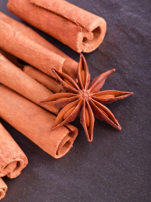 Cinnamon and star anise will make a lovely winter Bramble recipe