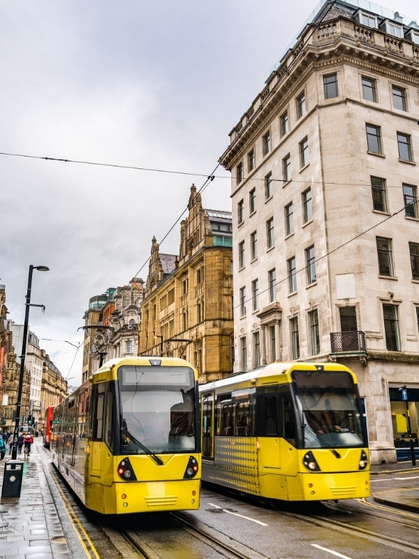 Trams in Manchester