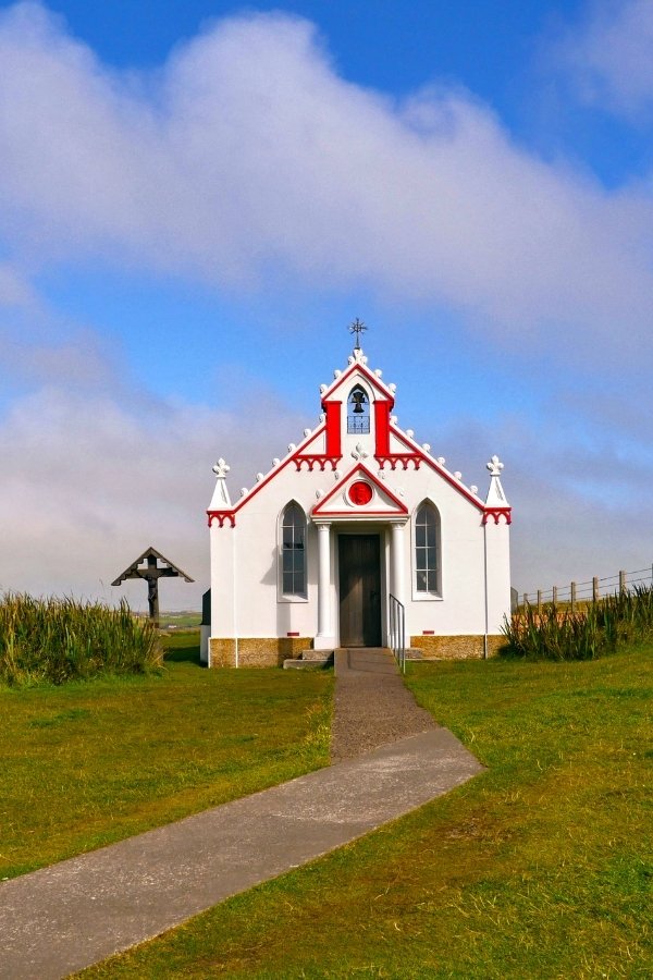 Italian chapel on the Orkney Isles