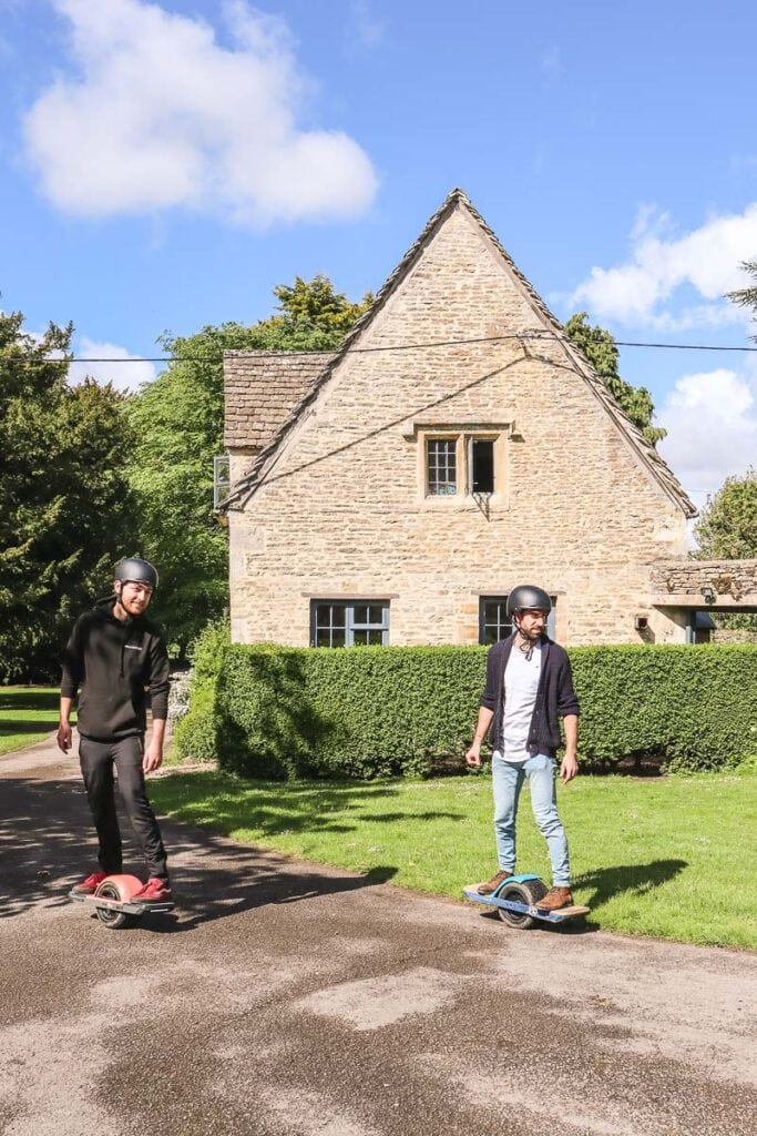 Onewheel lesson in Chavenage