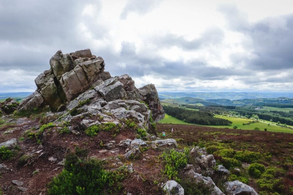 stiperstones scramble